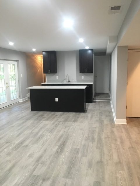 Basement Renovation | Wet Bar Fairfax station VA | Basement Finishing