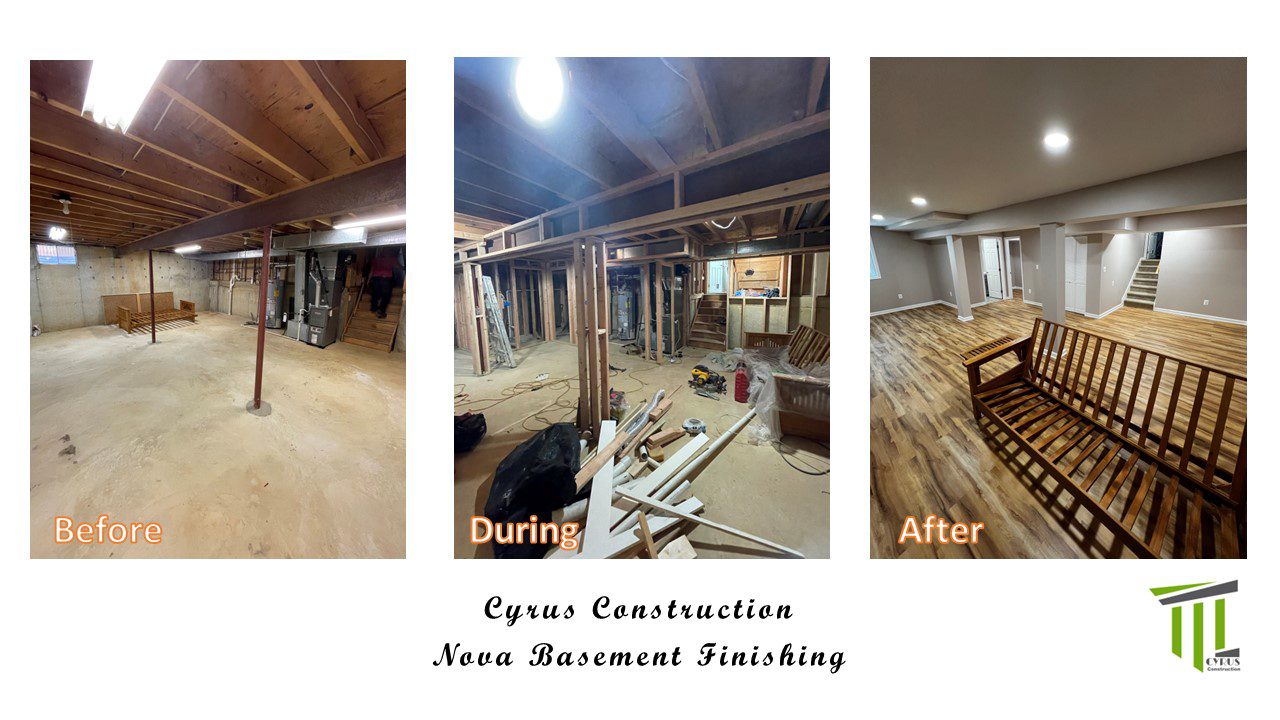 Basement remodeling Falls Church VA V4